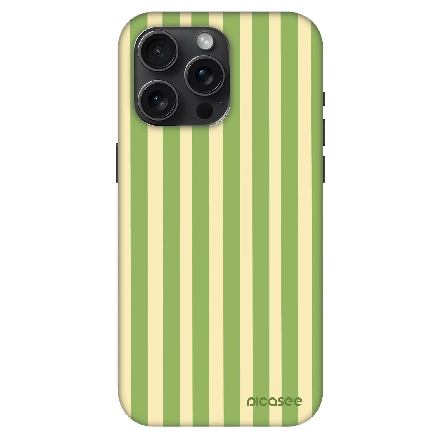 Picasee Fashion Case MagSafe für Apple iPhone 15 Pro Max - Lines Matcha