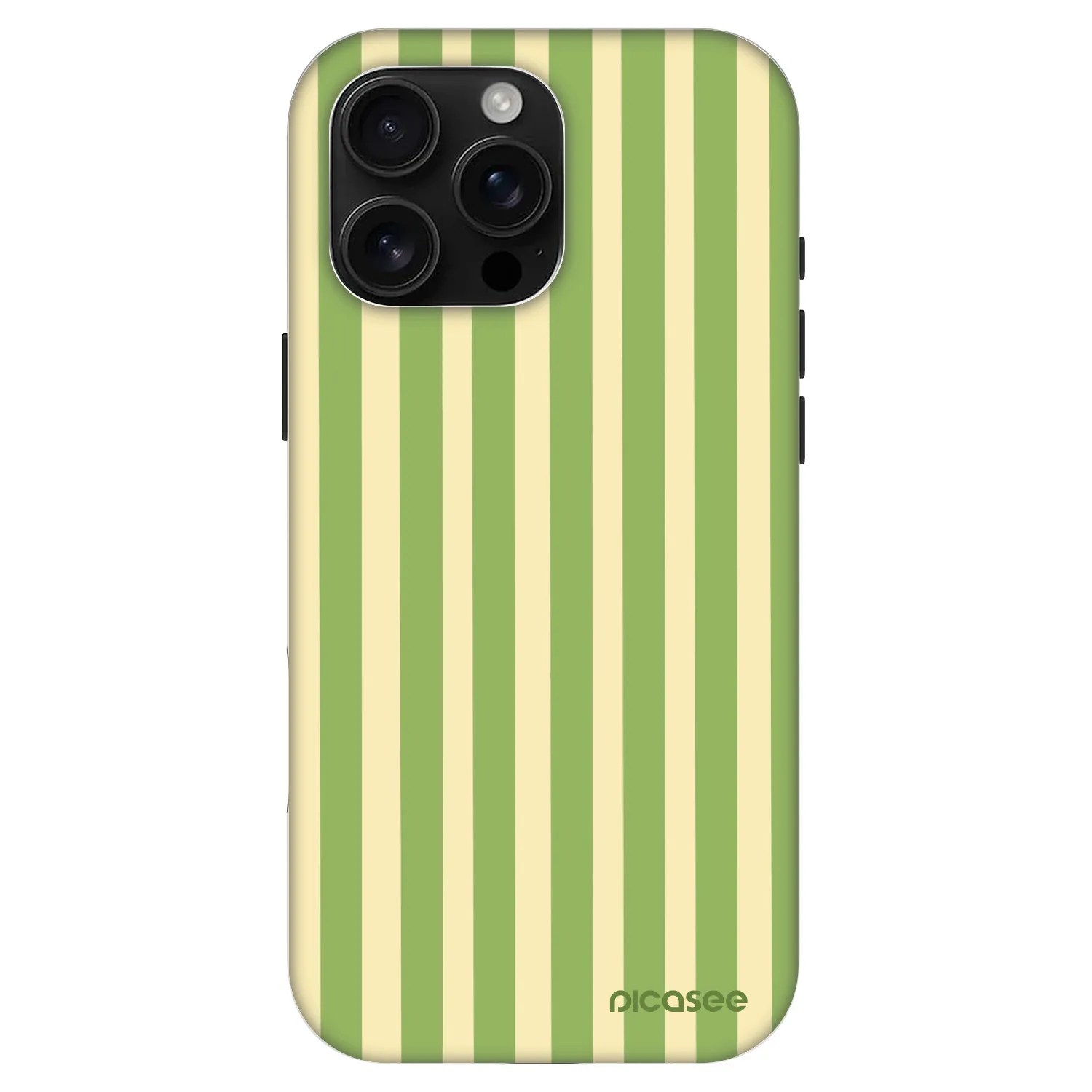 Picasee Fashion Case MagSafe für Apple iPhone 16 Pro Max - Lines Matcha