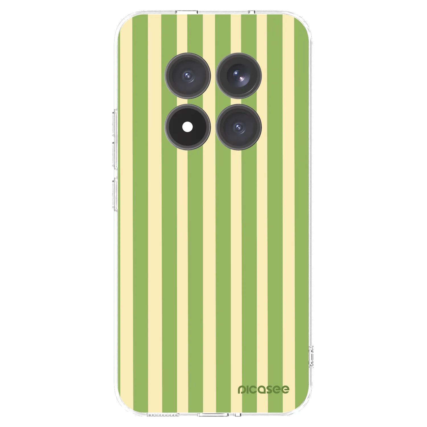 Picasee Xiaomi Redmi Note 15 Pro+ Hülle - Transparentes Silikon - Lines Matcha