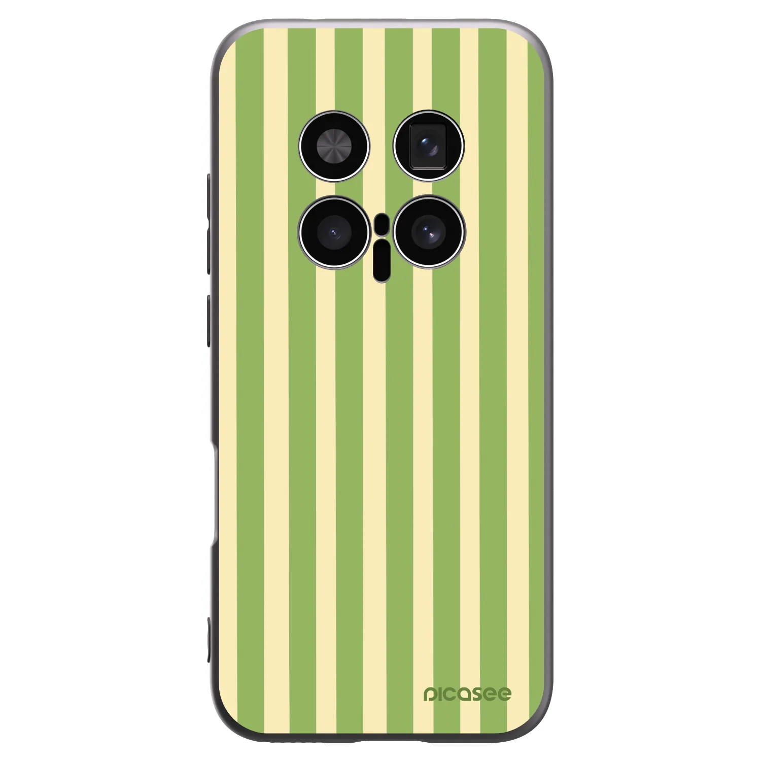 Picasee Honor Magic8 Pro 5G Hülle - Schwarzes Silikon - Lines Matcha