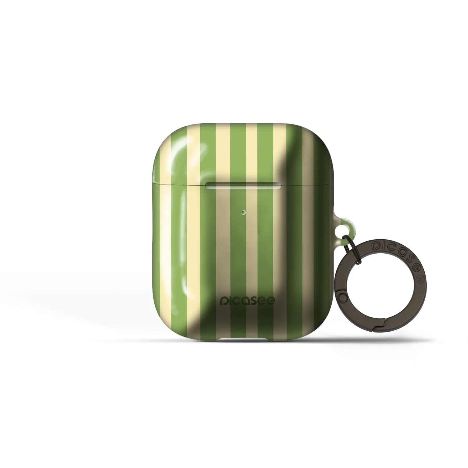 Picasee Obal pro Apple AirPods 1 - Lines Matcha