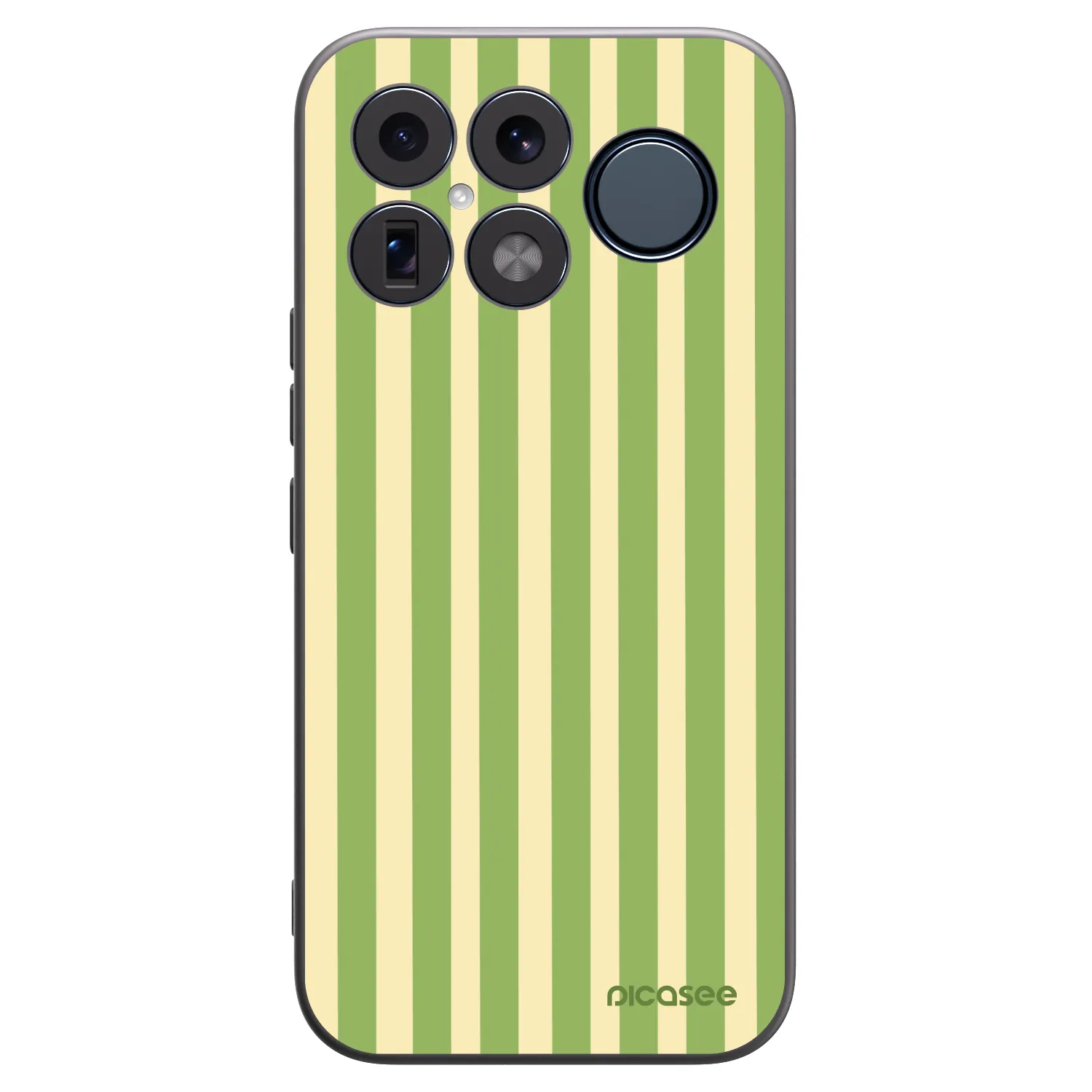 Picasee Xiaomi Poco F8 Ultra Hülle - Schwarzes Silikon - Lines Matcha