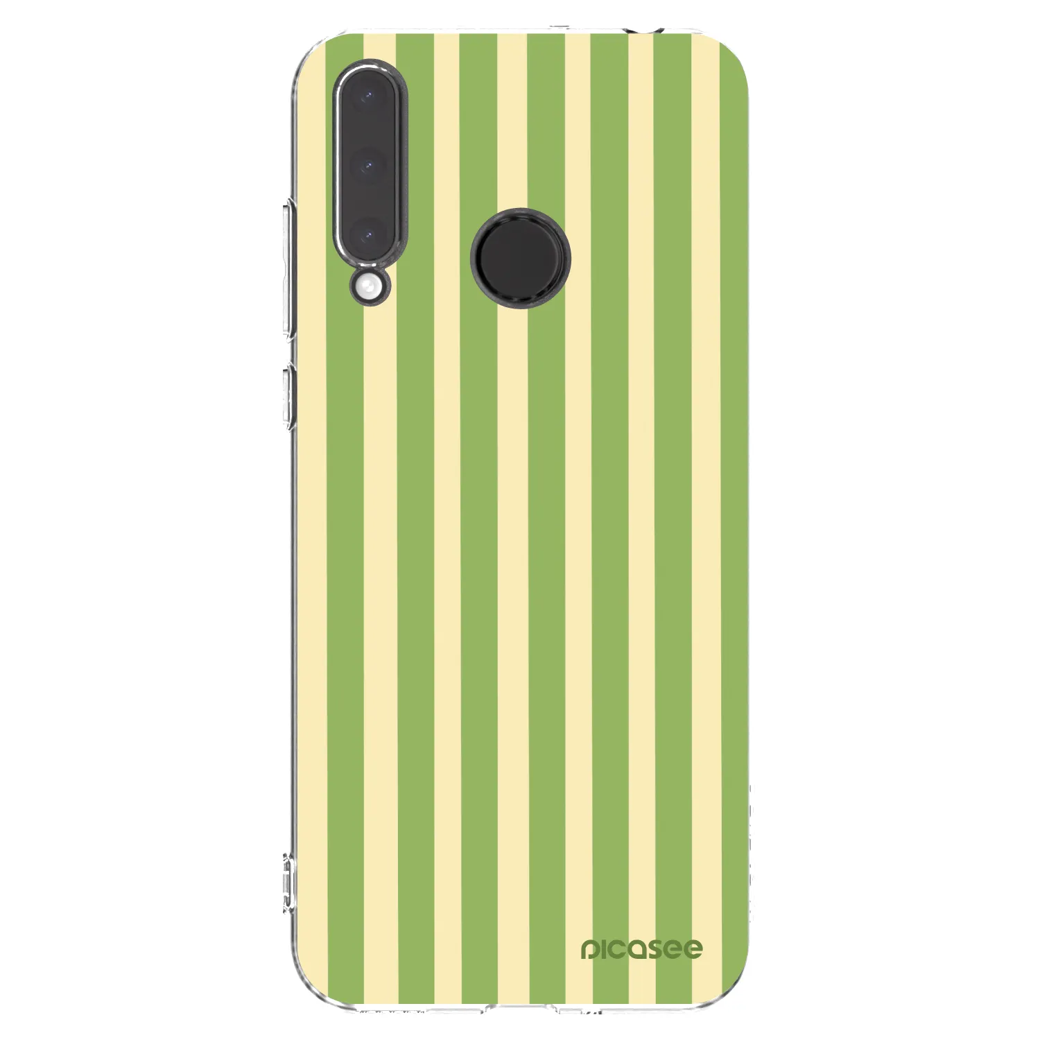 Picasee Honor 20 Lite Hülle - Transparentes Silikon - Lines Matcha