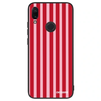 Hülle für Xiaomi Redmi Note 7 - Lines red