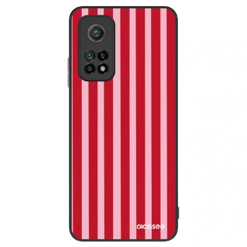 Hülle für Xiaomi Mi 10T Pro - Lines red