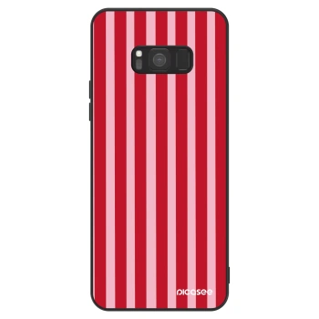 Hülle für Samsung Galaxy S8 G950F - Lines red