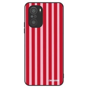 Hülle für Xiaomi Poco F3 - Lines red
