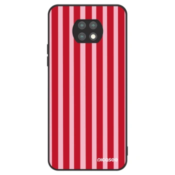 Hülle für Xiaomi Redmi Note 9T - Lines red