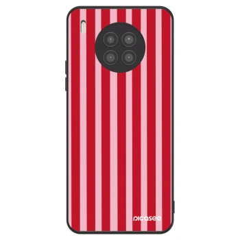 Hülle für Huawei Nova 8i - Lines red