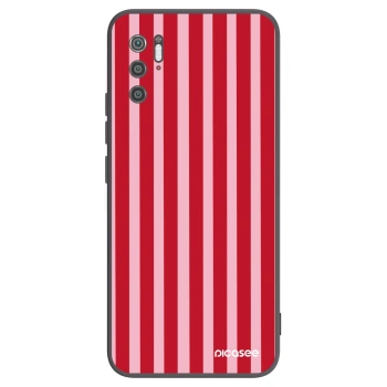 Picasee Xiaomi Poco M3 Pro 5G Hülle - Schwarzes Silikon - Lines red