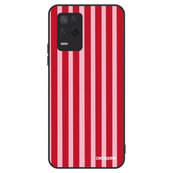Hülle für Realme 8 5G - Lines red