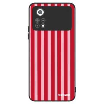 Hülle für Xiaomi Poco X4 Pro 5G - Lines red