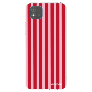 Picasee Realme C11 (2021) Hülle - Transparentes Silikon - Lines red