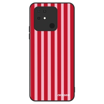 Hülle für Xiaomi Redmi 10C - Lines red