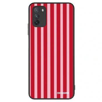 Hülle für Xiaomi Poco M3 - Lines red