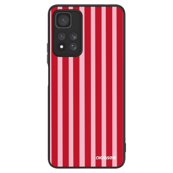 Hülle für Xiaomi Redmi Note 11 Pro+ 5G - Lines red