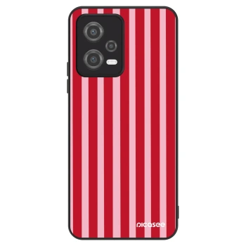 Hülle für Xiaomi Poco X5 - Lines red