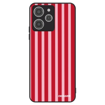 Hülle für Xiaomi Redmi 12 4G - Lines red