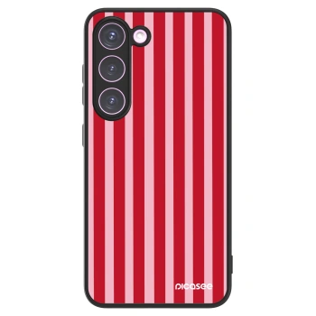 Picasee ULTIMATE CASE PowerShare für Samsung Galaxy S23 5G - Lines red