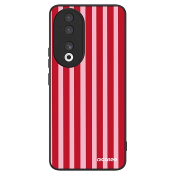 Hülle für Honor 90 5G - Lines red