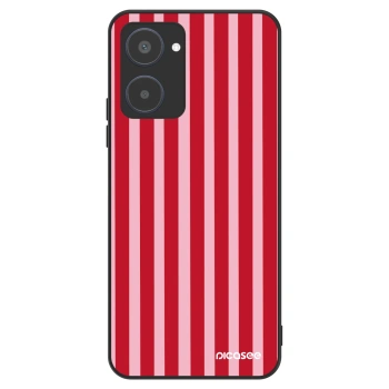 Hülle für Realme 10 4G - Lines red