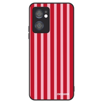 Hülle für OPPO Reno 7 5G - Lines red