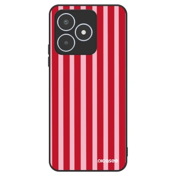 Hülle für Realme C53 - Lines red