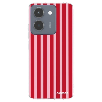 Hülle für Vivo Y36 4G - Lines red