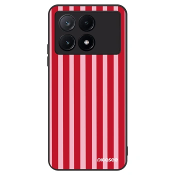 Hülle für Xiaomi Poco X6 Pro - Lines red