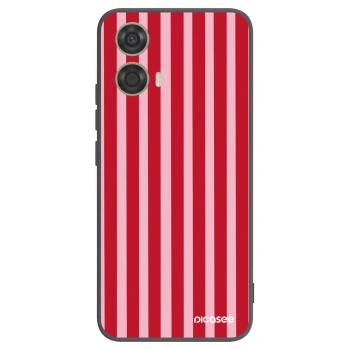 Hülle für Motorola Moto G24 - Lines red