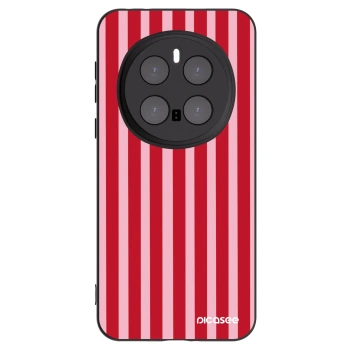 Picasee Honor Magic7 Pro 5G Hülle - Schwarzes Silikon - Lines red