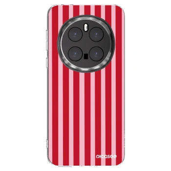 Picasee Honor Magic7 Pro 5G Hülle - Transparentes Silikon - Lines red