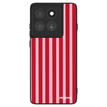 Hülle für Motorola Edge 60 5G - Lines red