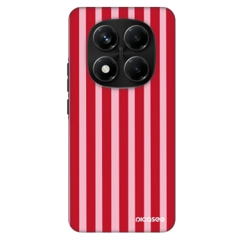 Hülle für Xiaomi Redmi Note 14 Pro+ 5G - Lines red