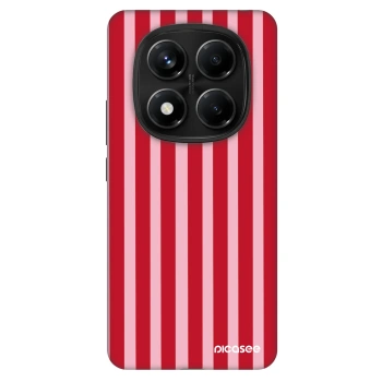 Hülle für Xiaomi Redmi Note 14 Pro 5G - Lines red