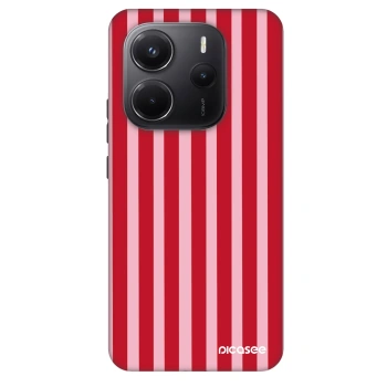 Hülle für Xiaomi Redmi Note 14 5G - Lines red