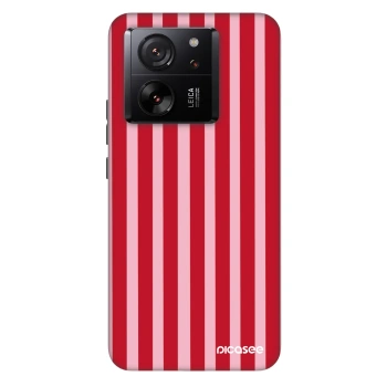 Picasee Fashion Case für Xiaomi 13T - Lines red