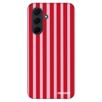 Hülle für Samsung Galaxy A35 5G A356B - Lines red