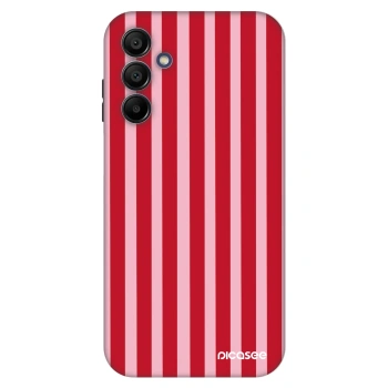 Hülle für Samsung Galaxy A15 A156B 5G - Lines red