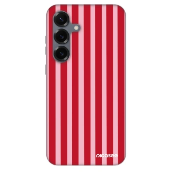 Hülle für Samsung Galaxy S25 5G - Lines red