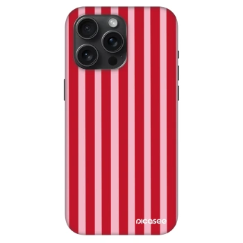 Hülle für Apple iPhone 15 Pro Max - Lines red