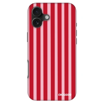 Hülle für Apple iPhone 16 Plus - Lines red