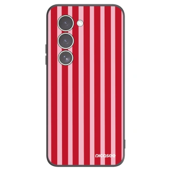 Picasee Xiaomi Redmi 15 5G Hülle - Schwarzes Silikon - Lines red