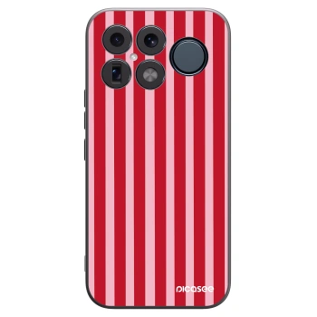 Picasee Xiaomi Poco F8 Ultra Hülle - Schwarzes Silikon - Lines red