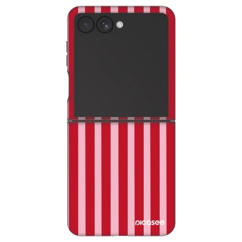 Picasee Fashion Case für Samsung Galaxy Z Flip7 5G - Lines red