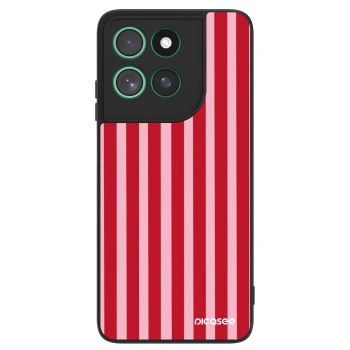 Hülle für Motorola Moto G57 Power - Lines red