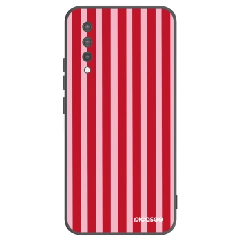 Hülle für Xiaomi Mi 9 Lite - Lines red