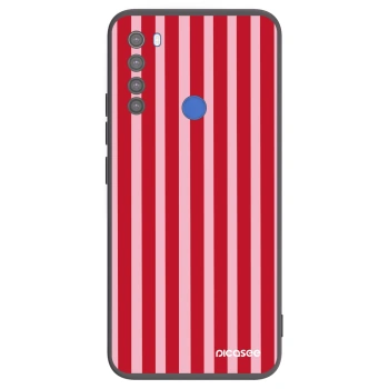 Hülle für Xiaomi Redmi Note 8T - Lines red