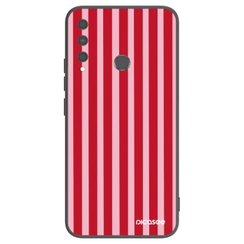 Hülle für Huawei P40 Lite E - Lines red