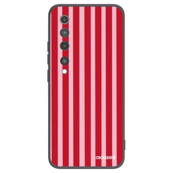 Hülle für Xiaomi Mi 10 - Lines red